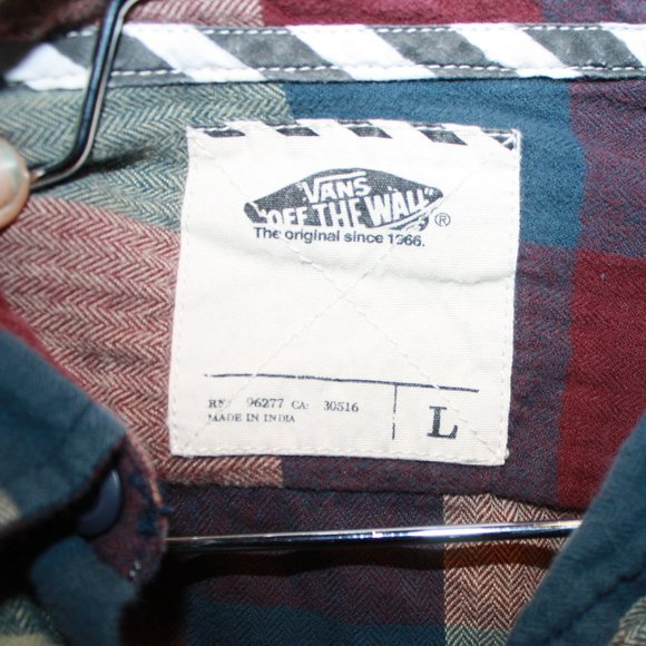 Boys VANS Flannel 🌵Large - Picture 4 of 4